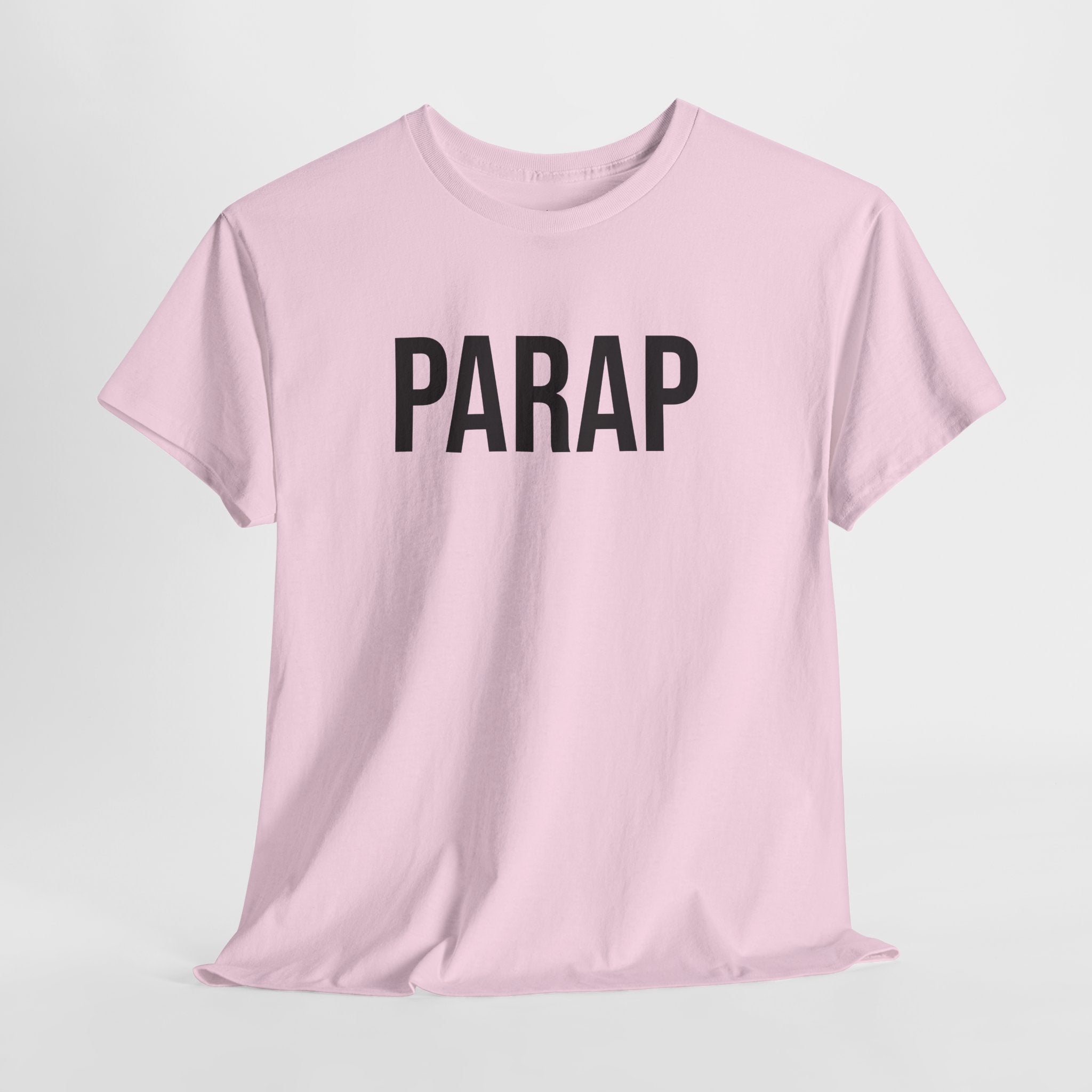 PARAP - Minimal Bold Lettering Cotton T‑Shirt