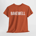 BAKEWELL - Minimal Bold Lettering Cotton T‑Shirt