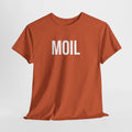 MOIL - Minimal Bold Lettering Cotton T‑Shirt