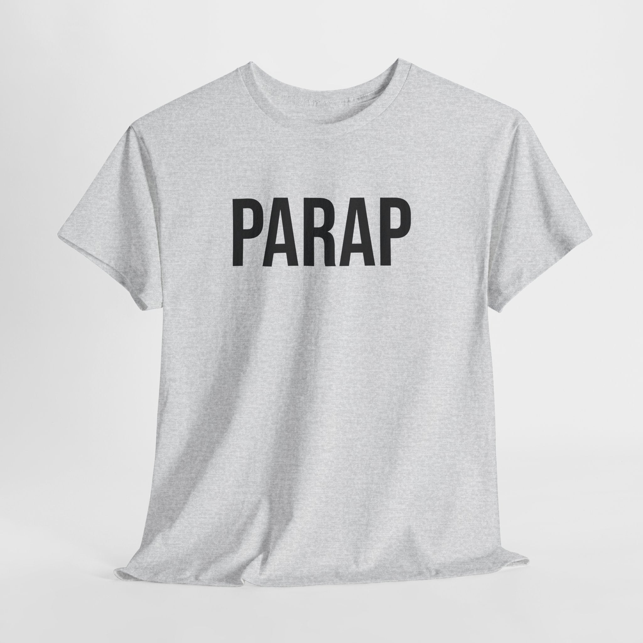 PARAP - Minimal Bold Lettering Cotton T‑Shirt