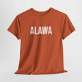 ALAWA - Minimal Bold Lettering Cotton T‑Shirt