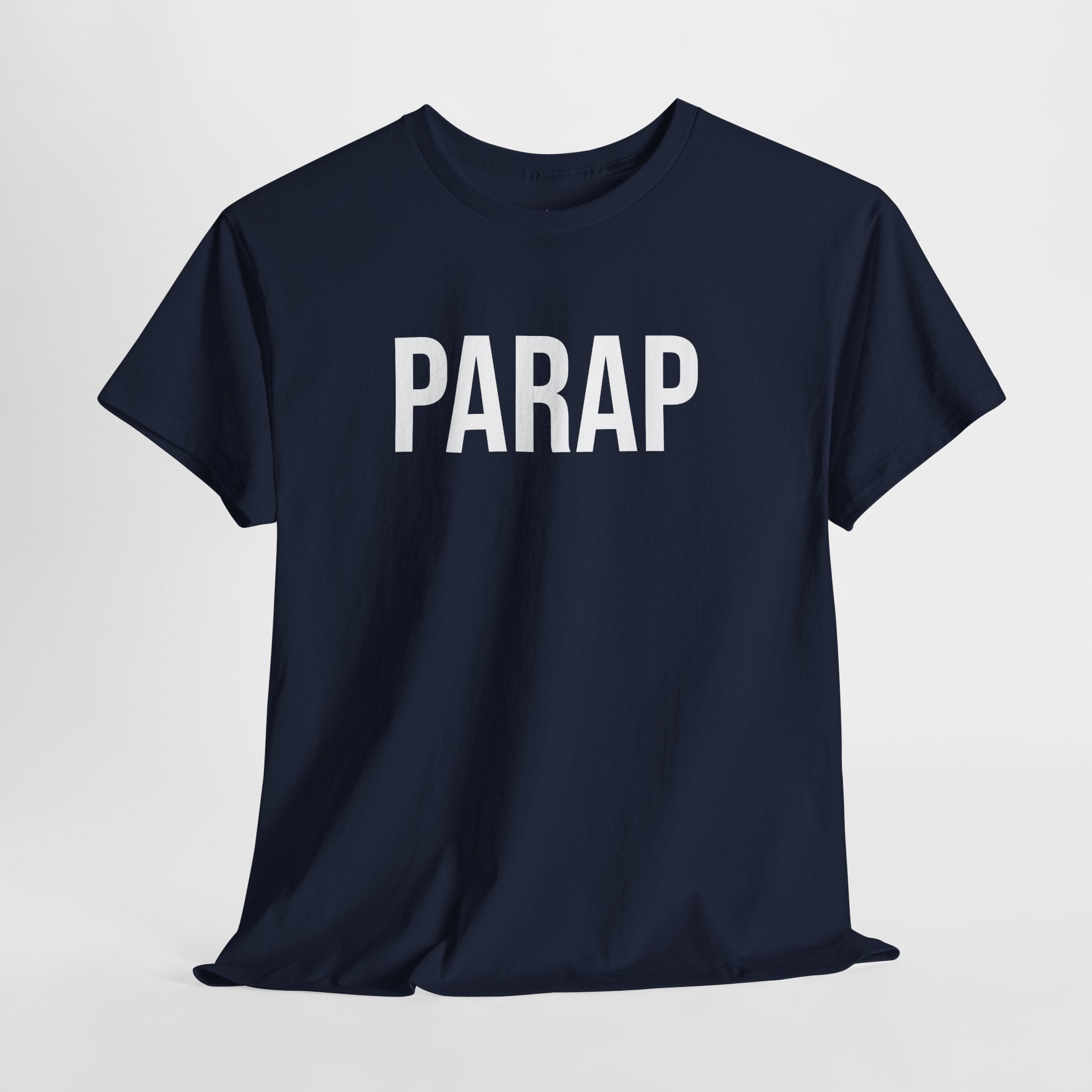 PARAP - Minimal Bold Lettering Cotton T‑Shirt